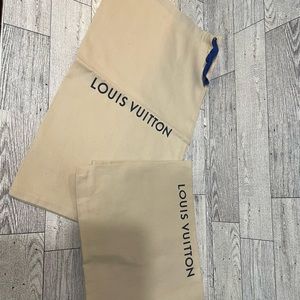 Louis Vuitton dust bags